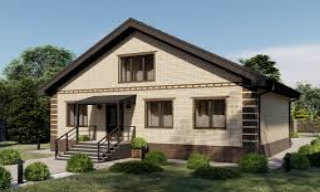 Строительство домов с двускатной крышей в Боровичах | UpHouse - Качественные проекты от 134914 рублей
