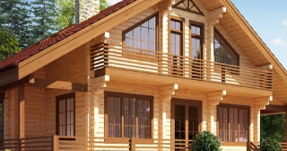 Двухэтажный дом 150 кв м с террасой и гаражом в Боровичах - UpHouse от 134914 руб.