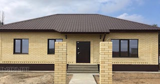 Одноэтажный дом из блоков под ключ в Боровичах - UpHouse от 134914 рублей