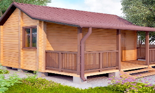 Проекты бань из пеноблоков от 3633 рублей в Боровичах - UpHouse | Услуги под ключ