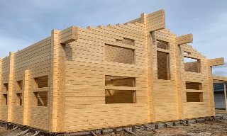 Проекты деревянных домов под ключ от UpHouse в Боровичах от 311340 рублей