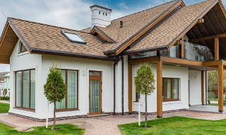 Проект дома с мансардой в Боровичах | цена от 311340 рублей от UpHouse