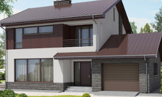 Проекты двухэтажных домов до 150 кв.м в Боровичах от 3633 рублей | UpHouse