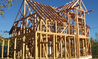 Проекты каркасных домов для круглогодичного проживания в Боровичах | UpHouse от 3633 рублей