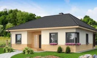 Проекты одноэтажных домов до 100 кв м в Боровичах от 311340 рублей - UpHouse