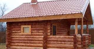 Баня из сруба под ключ в Боровичах - Цена от 134914 руб. - UpHouse