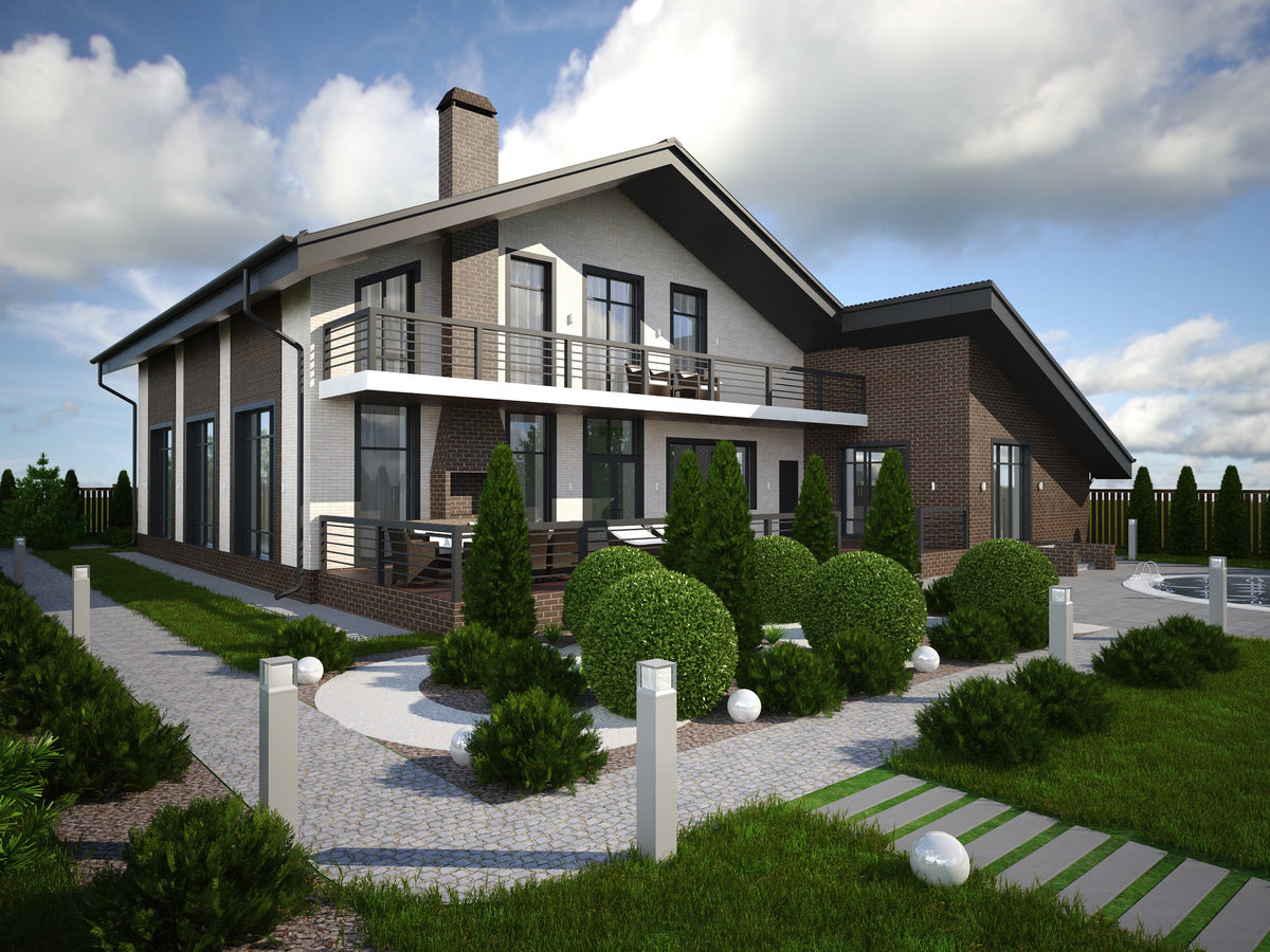 Купить дом 200 кв м дом под ключ в Боровичах цена от 3269070 руб | UpHouse