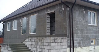 Фасад из газобетона для дома в Боровичах - UpHouse, качественная отделка от 2076 руб.