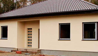 Проект одноэтажного дома из пеноблоков до 150 кв.м. - UpHouse, Боровичи от 311340 рублей