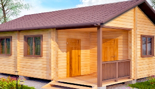 Проекты одноэтажных бань от UpHouse в Боровичах - индивидуальный подход и качество от 3633 рублей