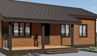 Проекты каркасных домов 6 на 6 в Боровичах - UpHouse, лучшие цены от 3633 руб.